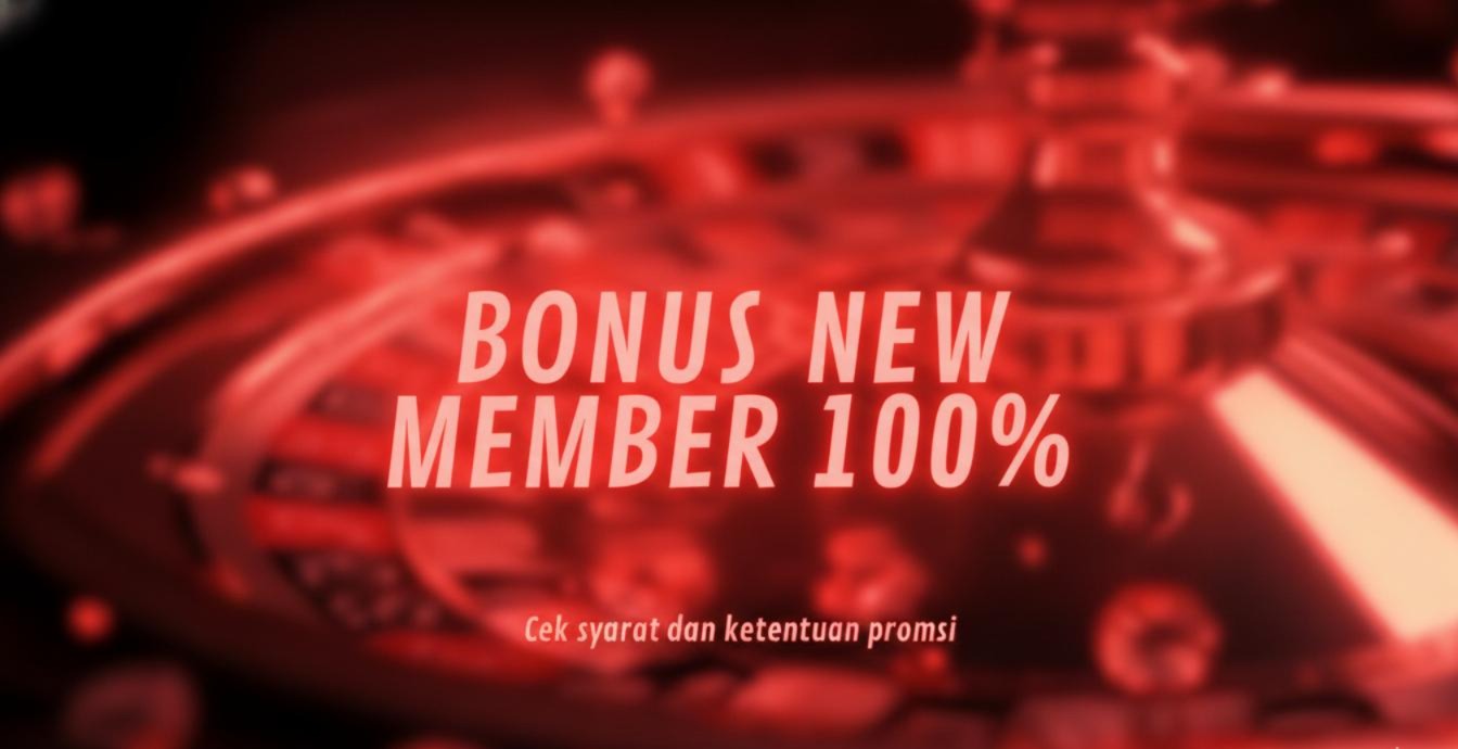 BONUS NEW MEMBER 100%